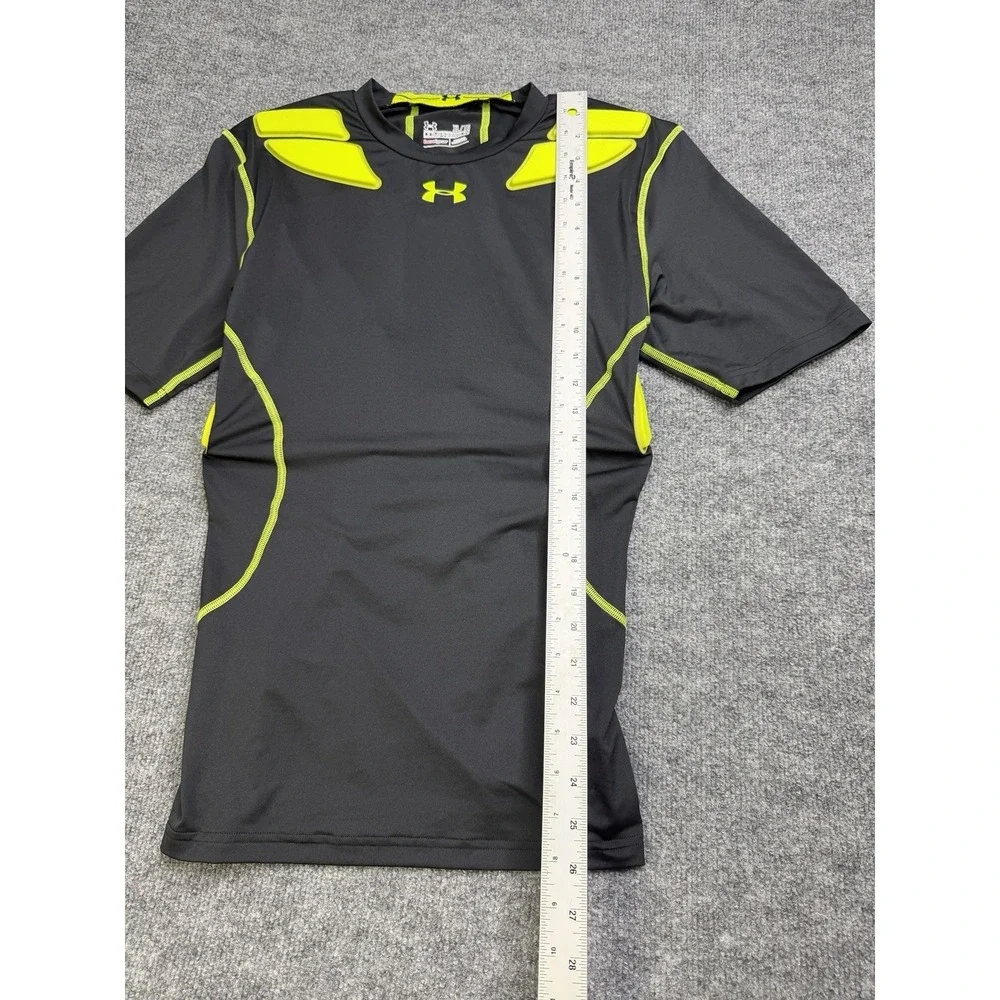 Under Armour Heatgear Gameday Compression Padded Football Shirt XLarge Black